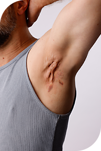 Akne inversa Stadium 3