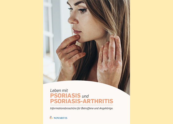 Teaser Leben mit Psoriasis und Psoriasis-Arthritis Broschüre